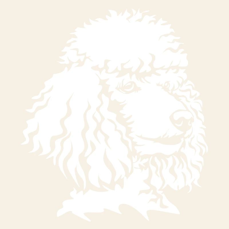 Poodle head "Black Edition"