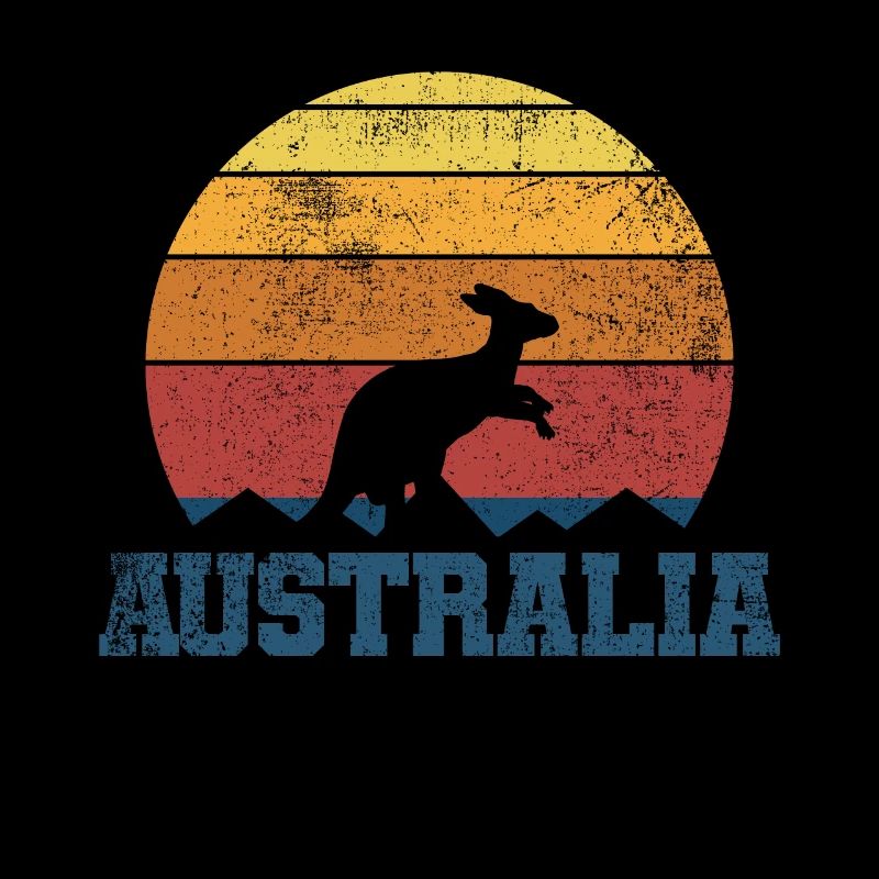 Australien Känguru