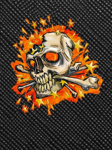exploding skull