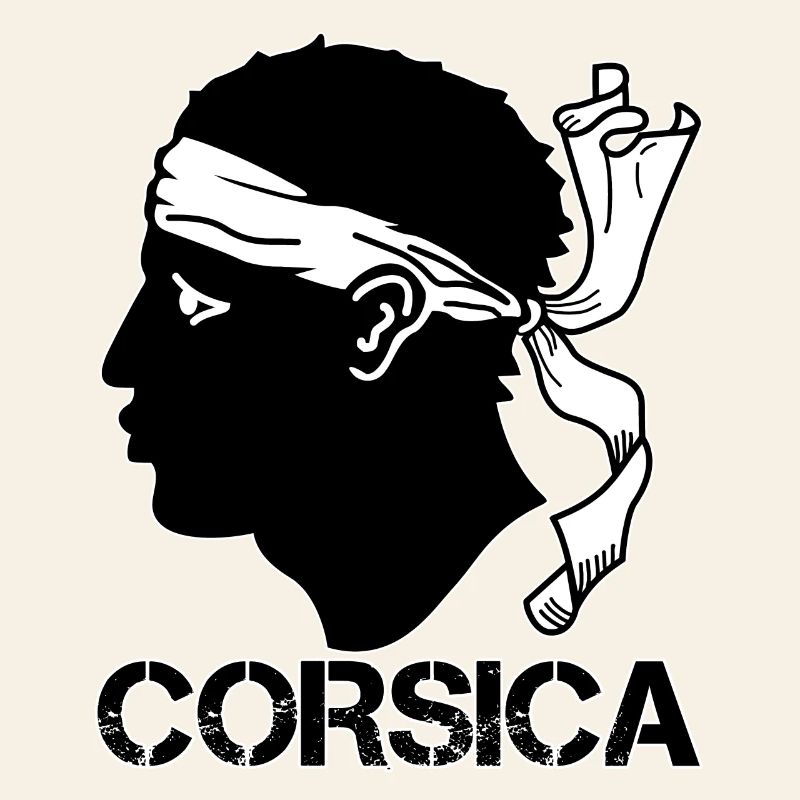 Corsica Drapeau Tête de Maure