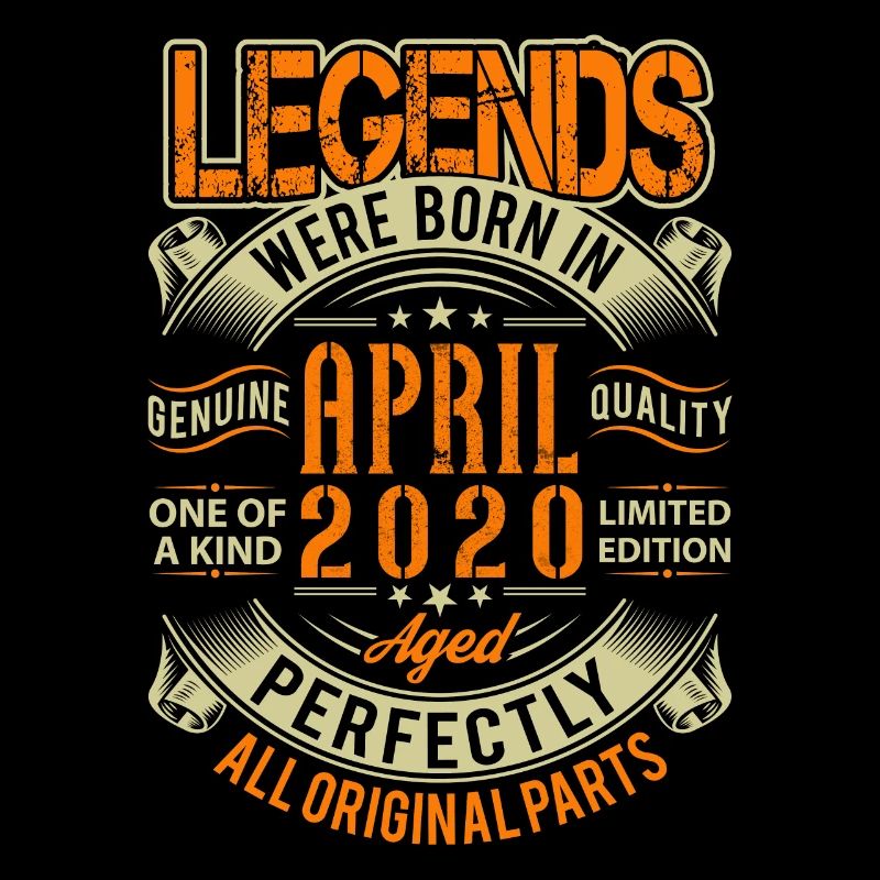 2020 April Birthday Legend