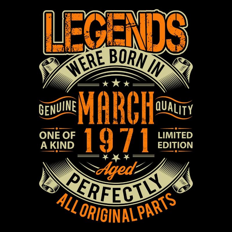 1971 Mars Anniversaire Légende
