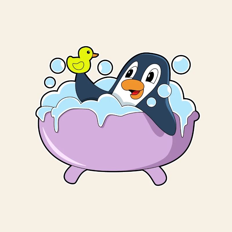 Baignoire de bain Penguin