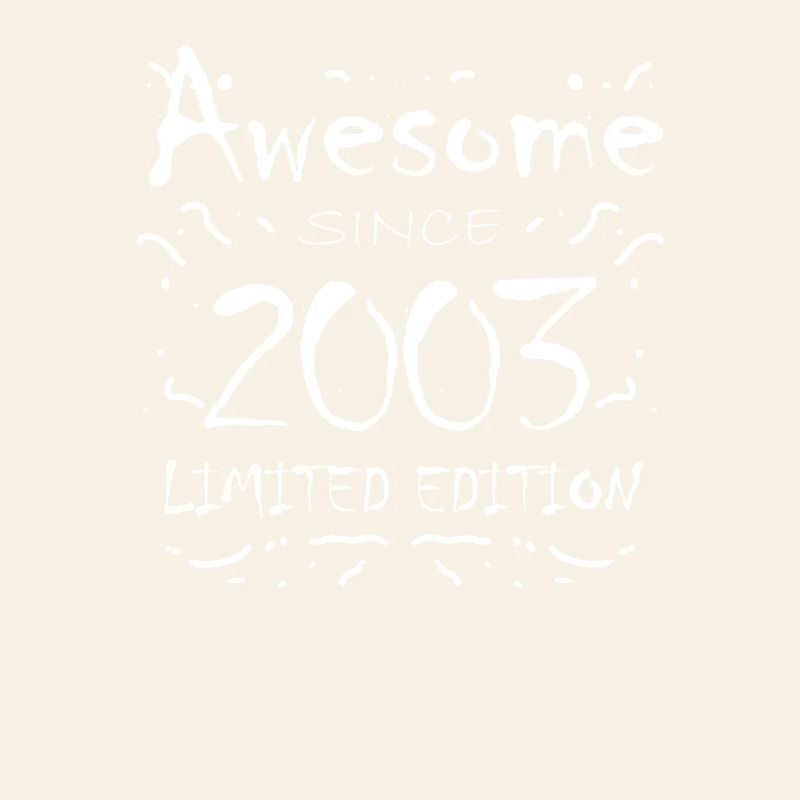 2003 - Vintage 2003 - Fantastic since 2003