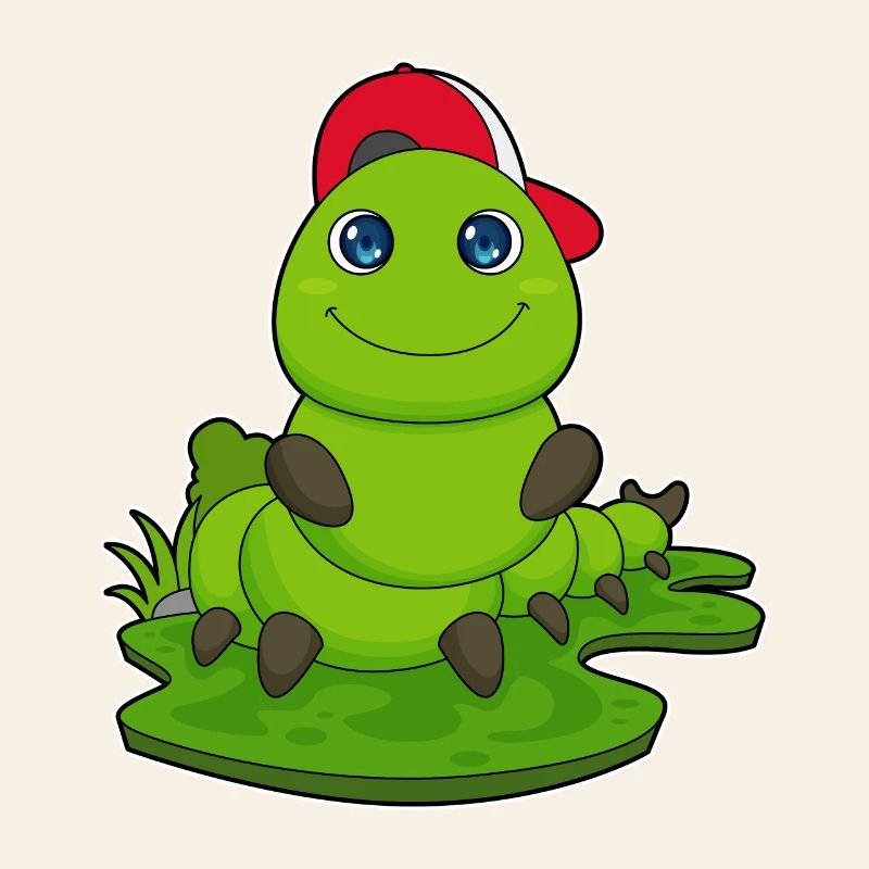 Chenille avec capuchon