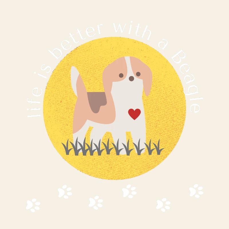 Life is better with a Beagle - Beagle Lovers