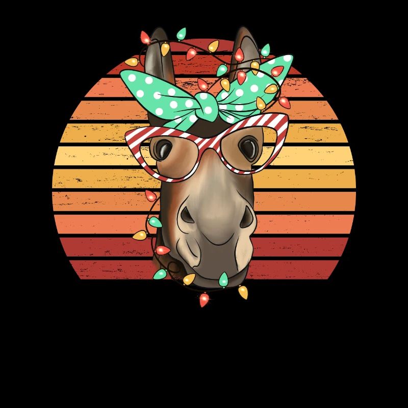 Chevaux Maman Noël Cheval Maman