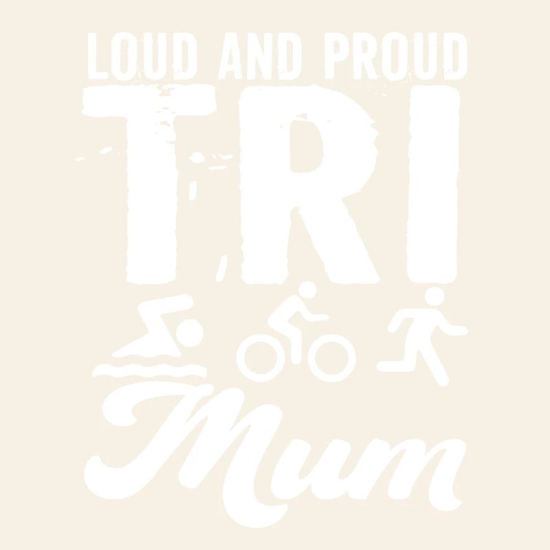 Loud and proud Tri Mum triathlete