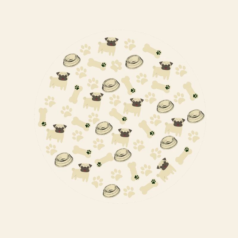 Pug Pattern - Pug Lovers Apparel
