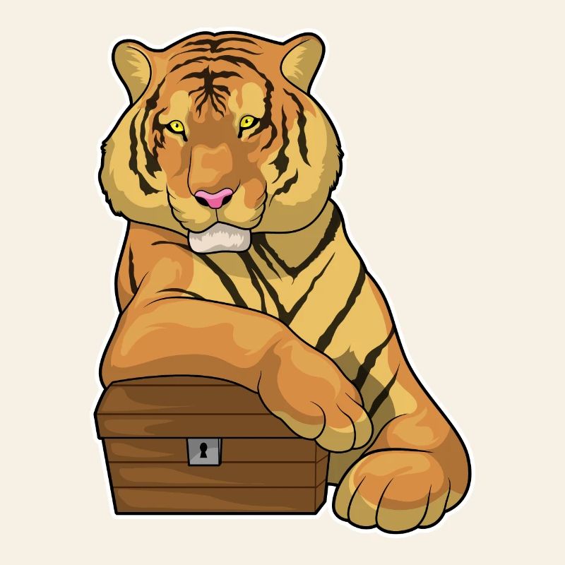 Tiger Treasure Chest