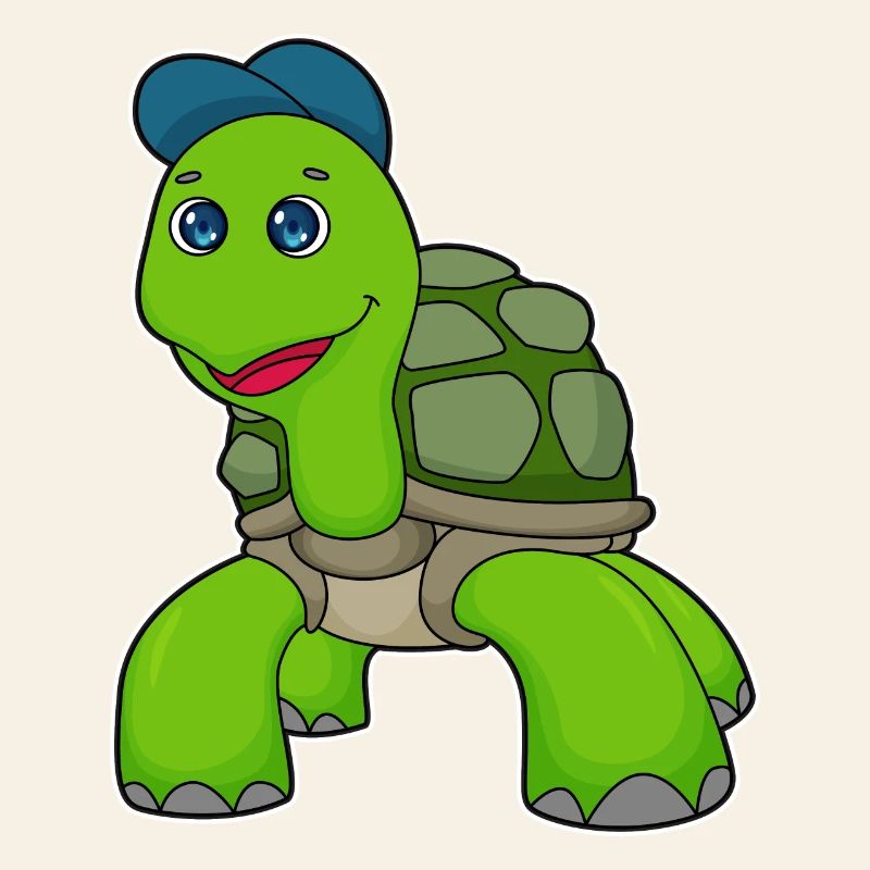Turtle Student Cap School