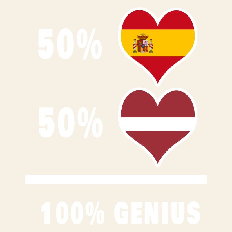 Latvia and Spain genius / gift