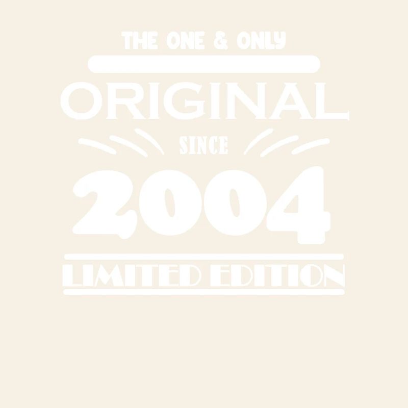 2004 - Né 2004 - Année de naissance 2004