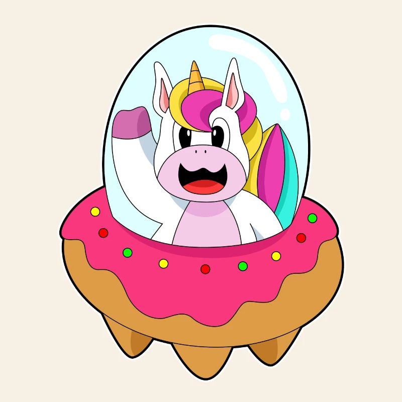 Vaisseau spatial licorne
