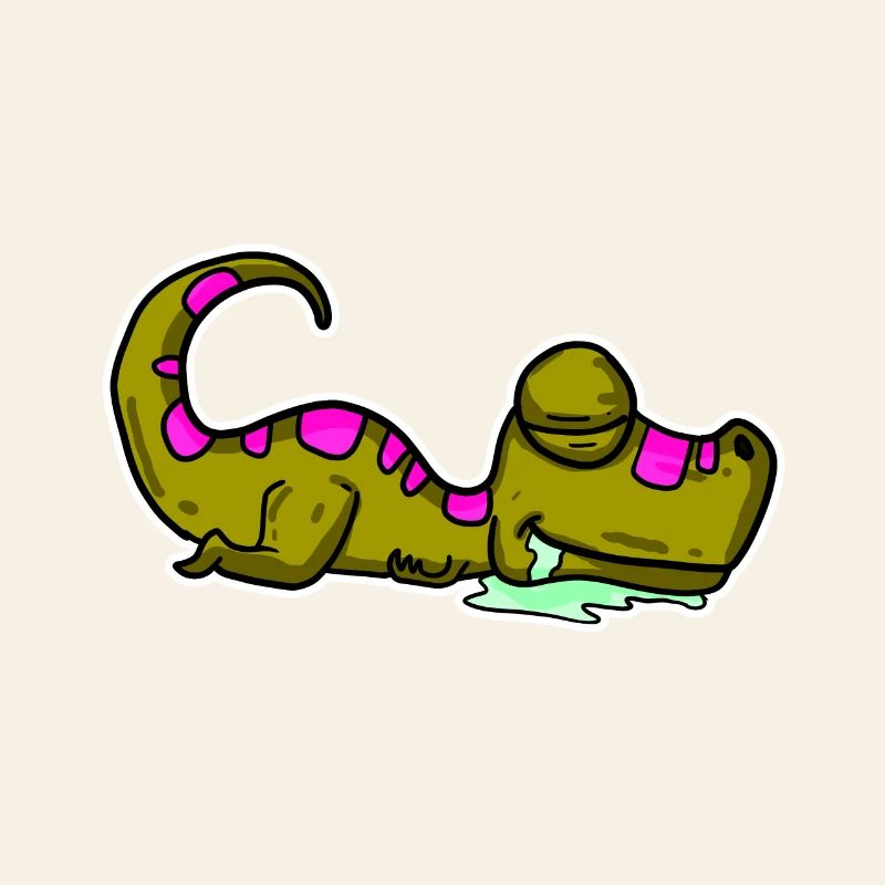 Sleeping Dino