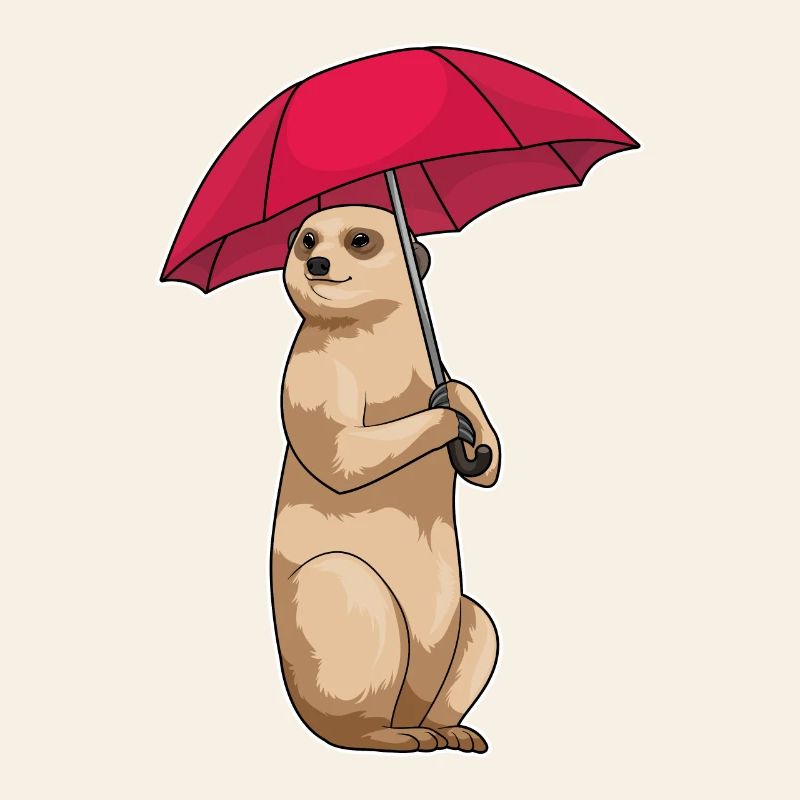 Parapluie suricate