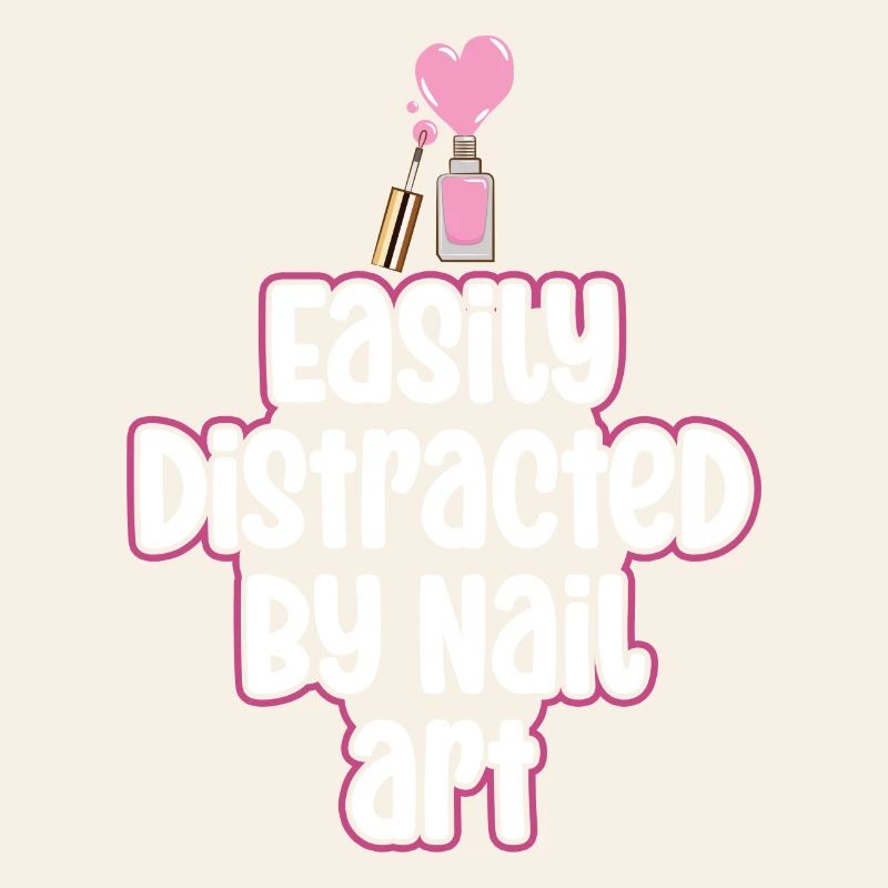 Facilement distrait par Nail Art Nail Tech