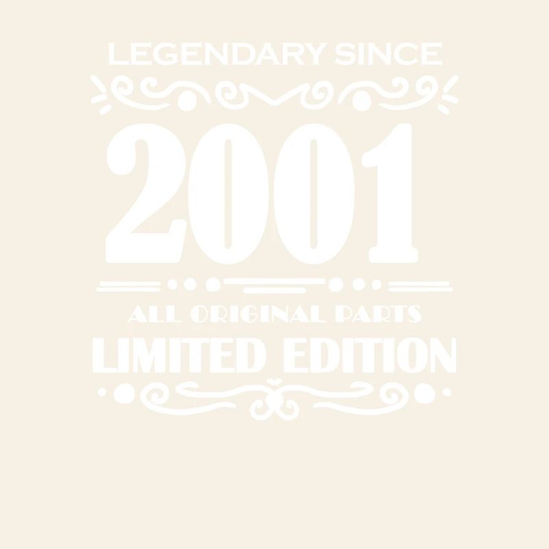 2001 - Né 2001 - Année de construction 2001
