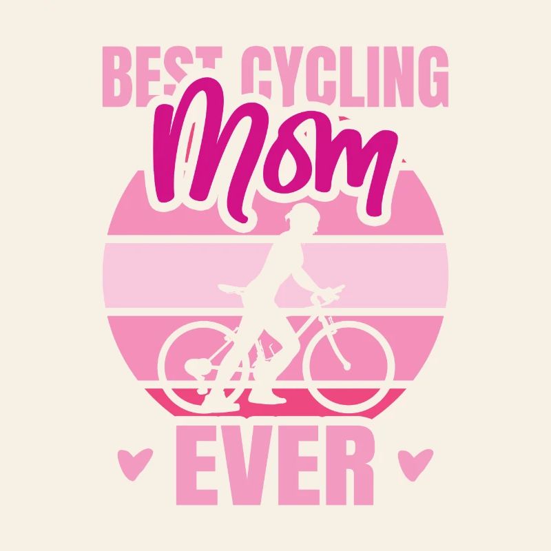 Radfahrer Mutter