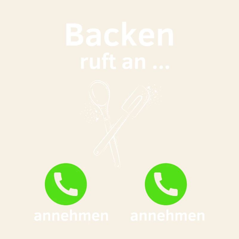 Backen ruft an - annehmen oder annehmen?