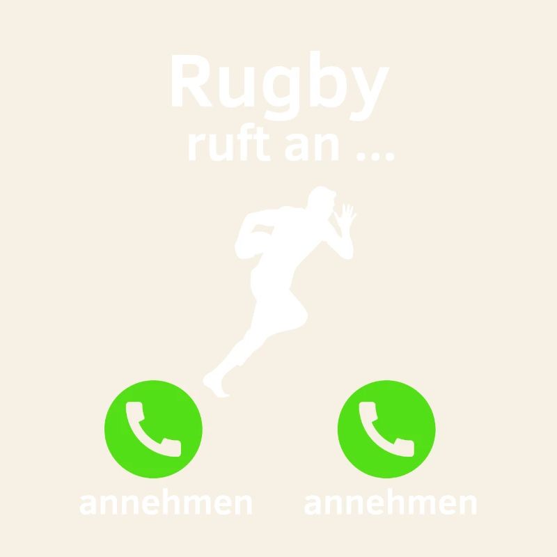 Rugby ruft an - annehmen oder annehmen?