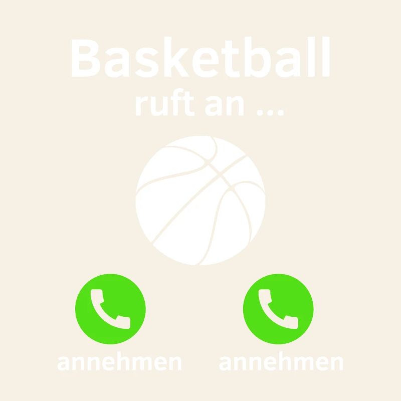 Basketball ruft an - annehmen oder annehmen?