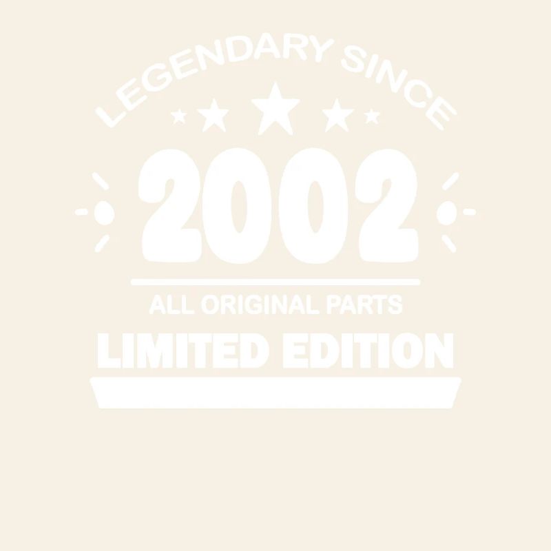 2002 - Né 2002 - Année de construction 2002
