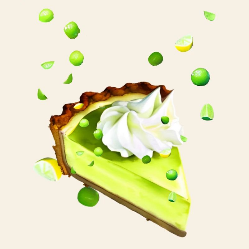 Gâteau au citron vert citron vert