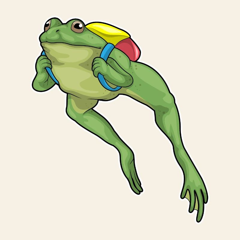 Frog Hiker Backpack Hiking
