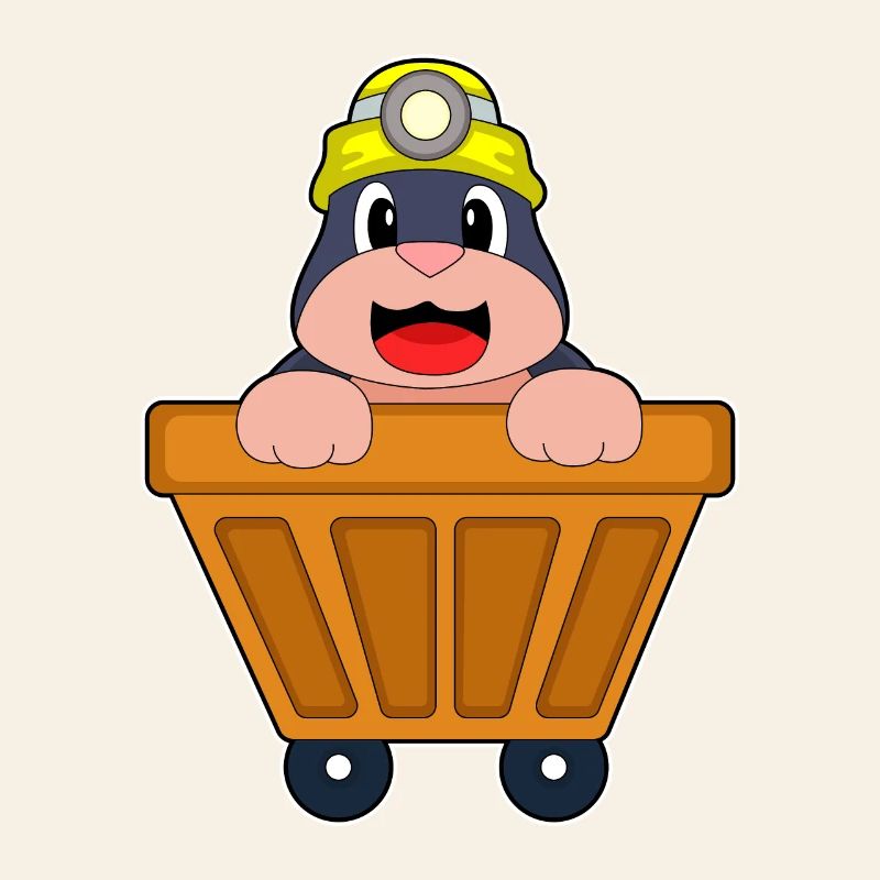 Mole Miner Mining Helmet Mining