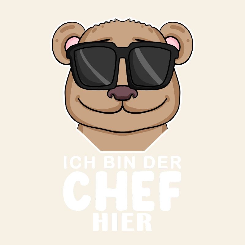 Cool Bär Chef Spruch