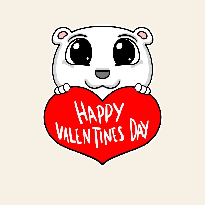 Ours de cœur de la Saint-Valentin