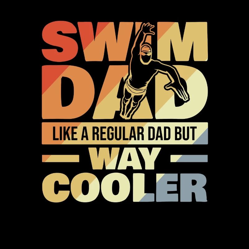 Papa nageur