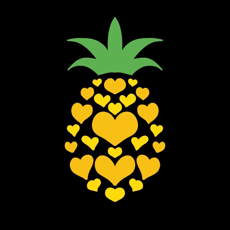 Ananas Herz
