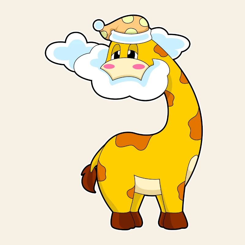 Giraffe Clouds