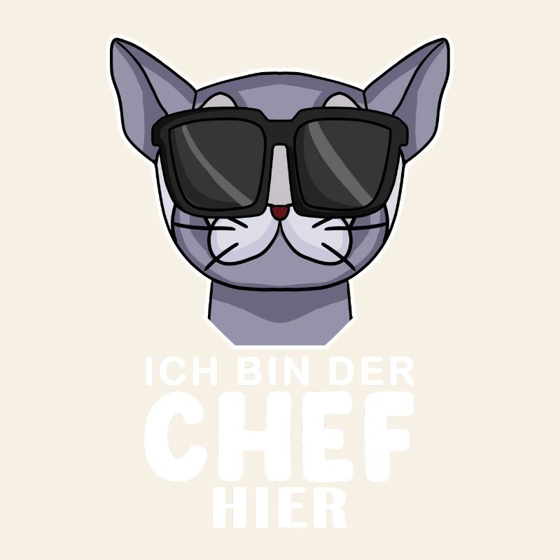 coole Katze - Britisch Kurzhaar Spruch