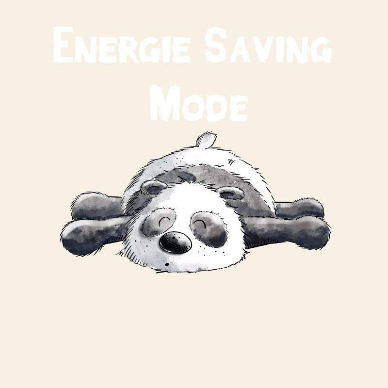 Träumender Panda Bär