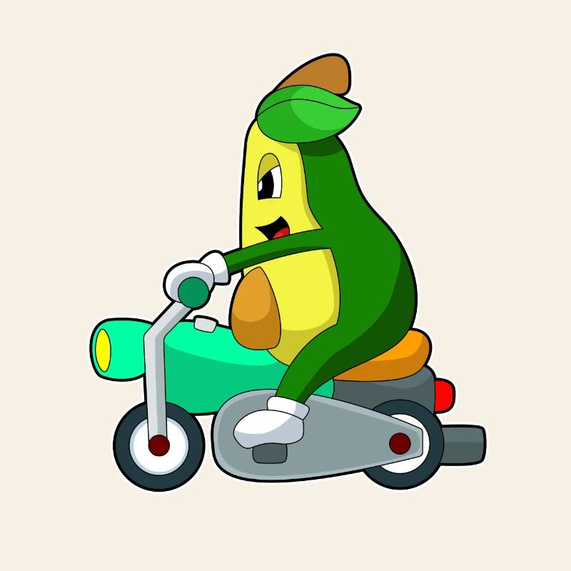 Avocado Motorcycle