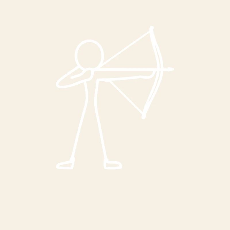 Archer à l’arc à l’arc à l’arc