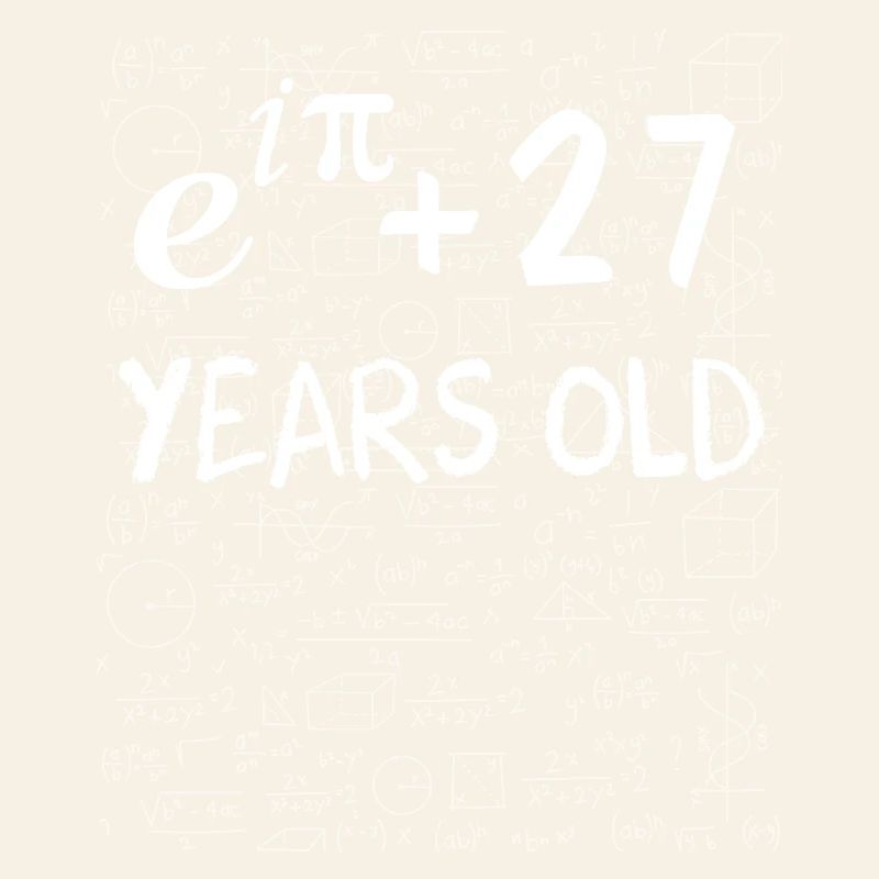 26e anniversaire 26 ans Euler Identité cadeau math