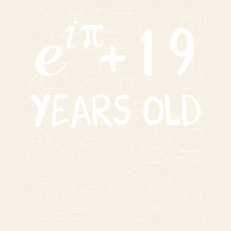 18e anniversaire 18 ans Euler Identité cadeau math