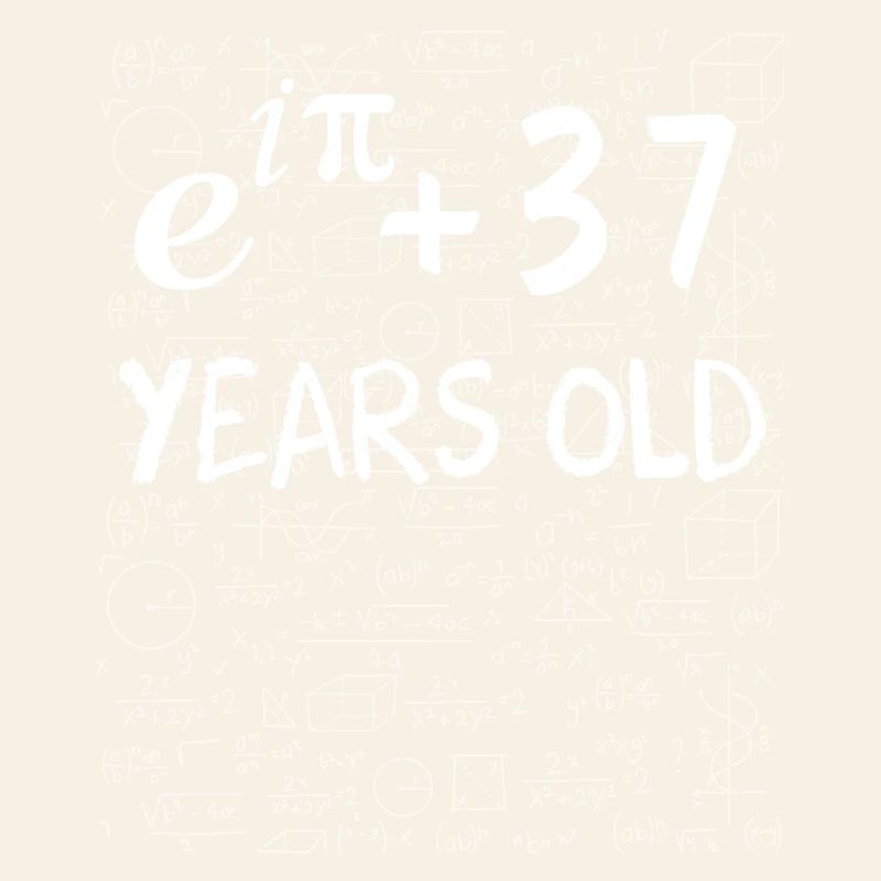 36e anniversaire 36 ans Euler Identité cadeau math