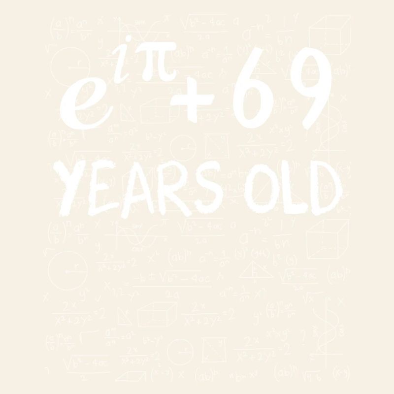 68e anniversaire 68 ans Euler Identité cadeau math