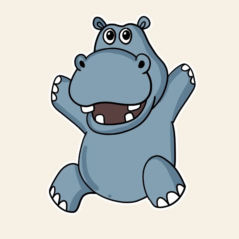 Hippopotame mignon