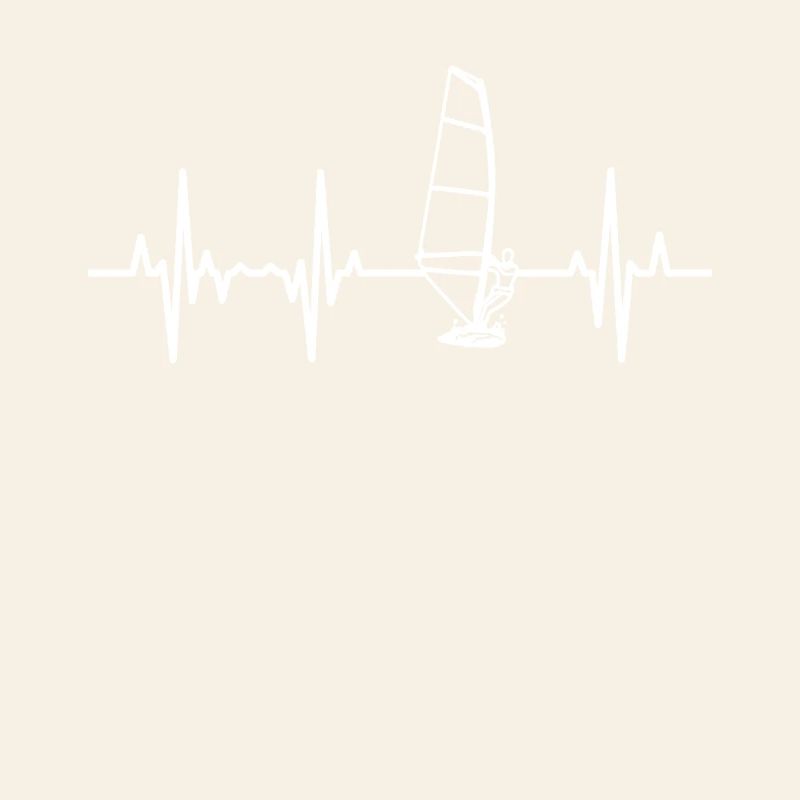 Windsurfer Herzschlag EKG