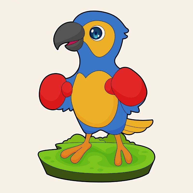 Parrot Boxer Gants de boxe
