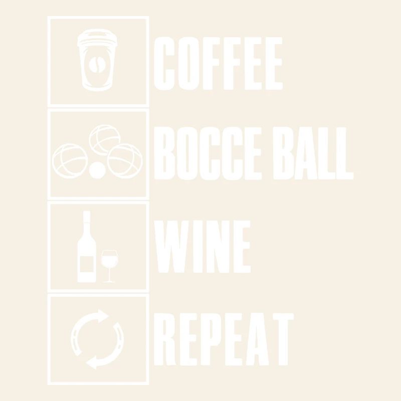 Bocce Saying Bocce Ball with Jack Bocci Game Bocce