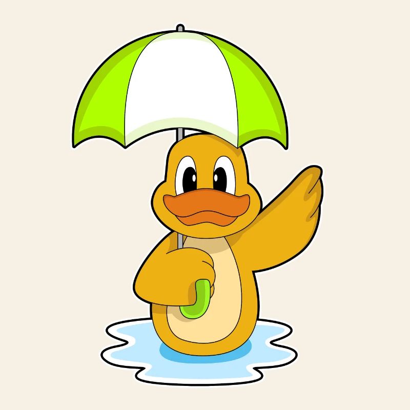 Parapluie de canard