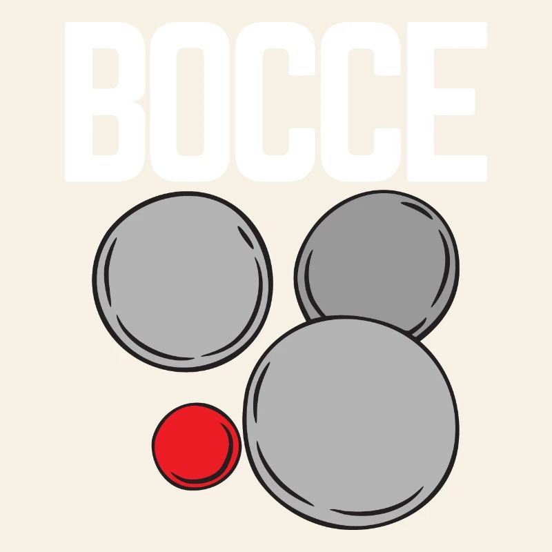 Bocce Saying Bocce Ball avec Jack Bocci Game Bocce