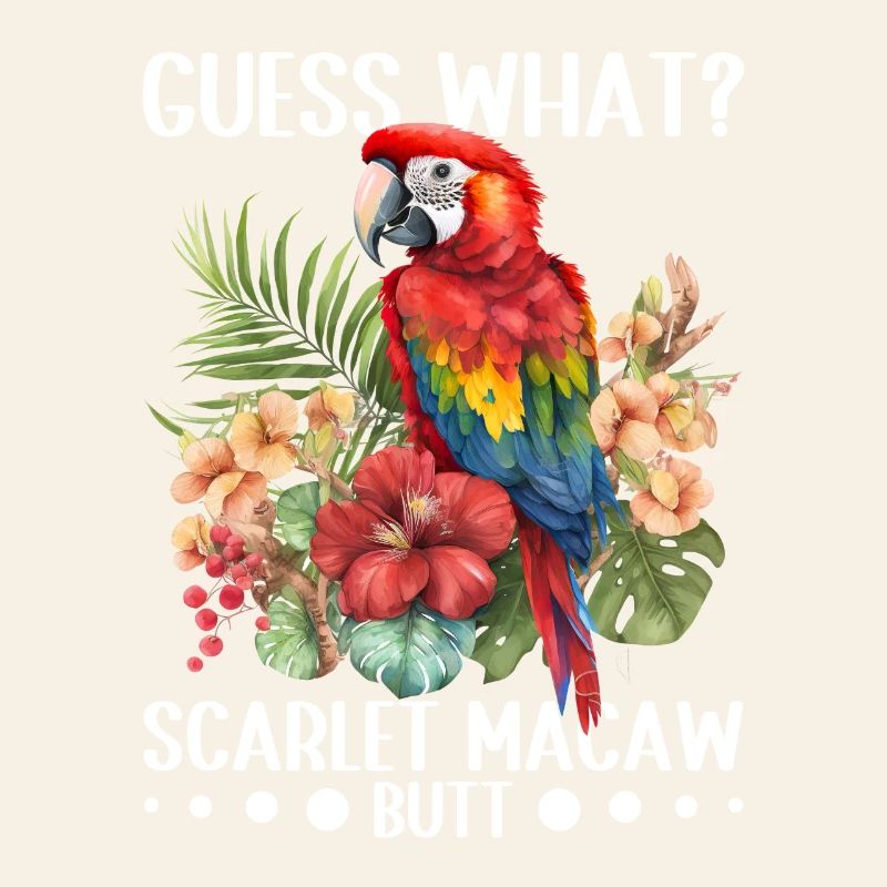 Devinez quoi ? Mouton d'ara écarlate